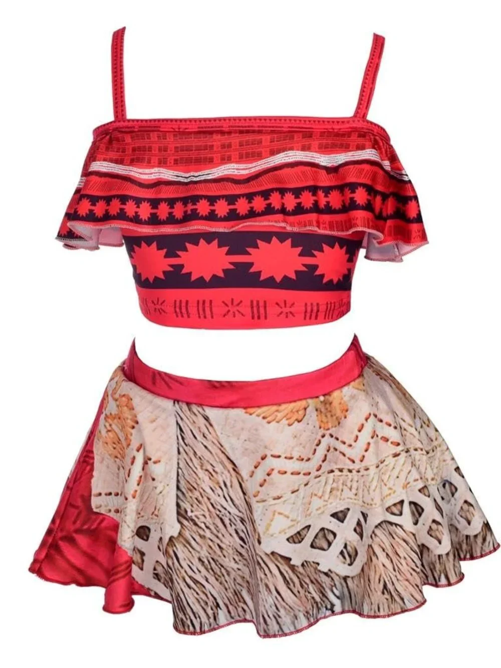 Dress Daisy Girls Princess Swimwear Bathing Suit Tankini Swimsuit 2 piece Size 8